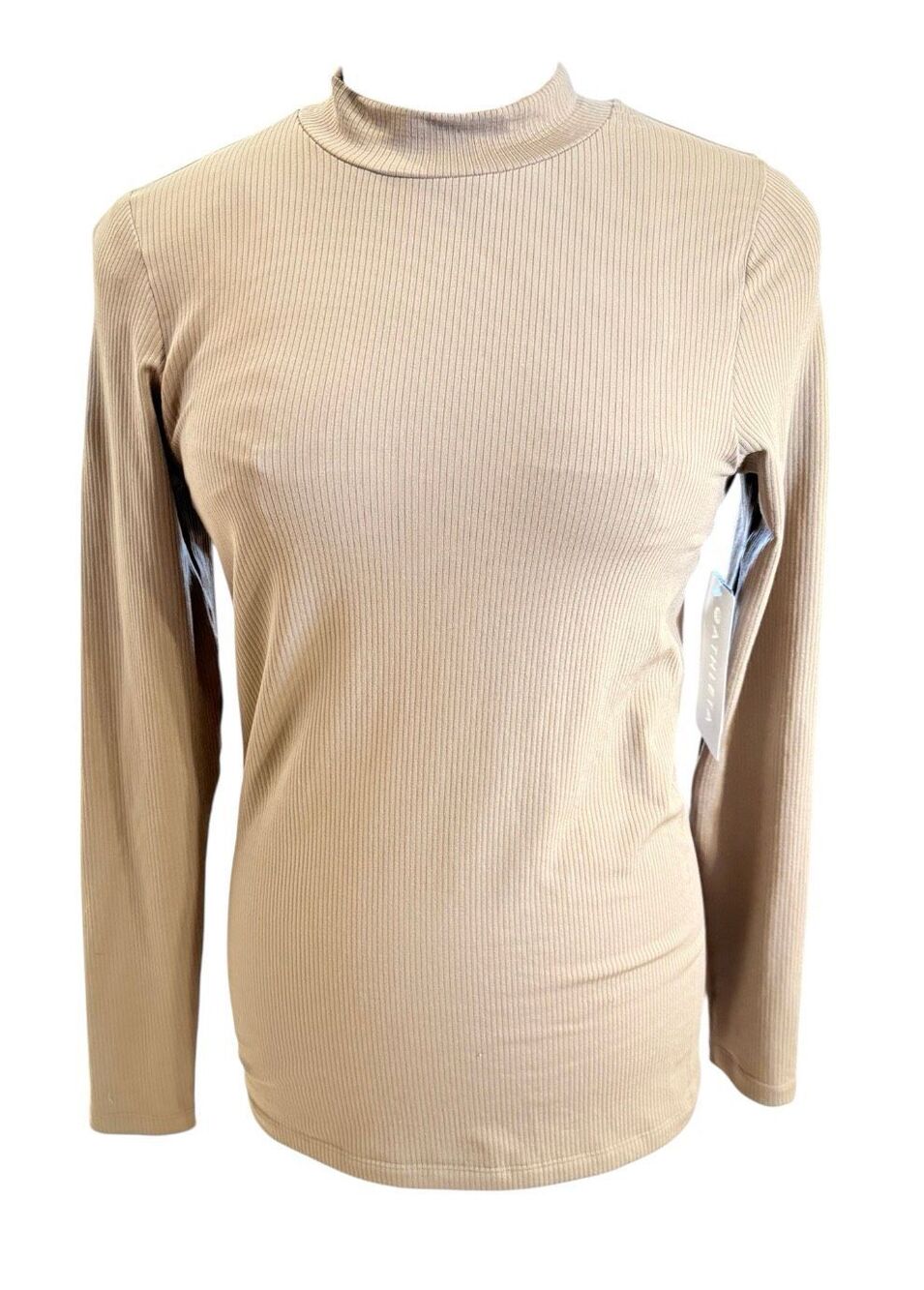 NWT Athleta Renew Seamless Mick Neck Ling Sleeve Top Large Base Layer Travel Ath